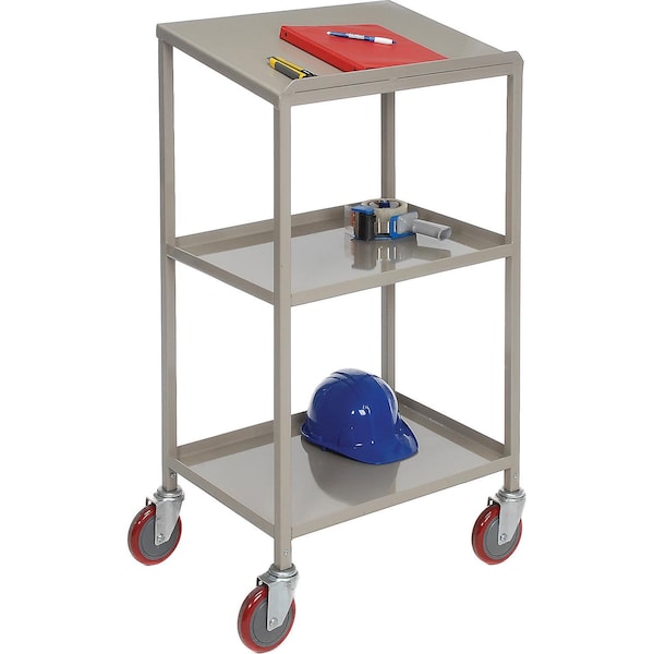 Winholt Equipment Open Frame Receiving/Shop Desk, 3 Shelf, 24Wx18Dx44H, Beige OT-78 - main